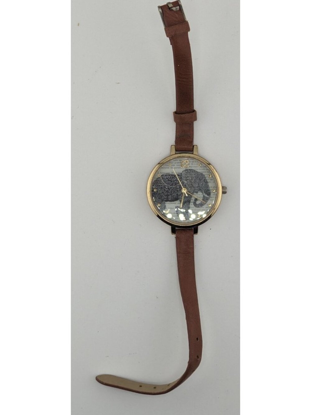 Vintage-Inspired Bohemian Elephant Watch - Picture 4 of 4